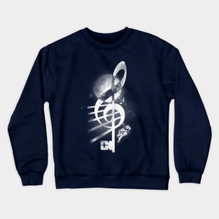 Space music Crewneck Sweatshirt